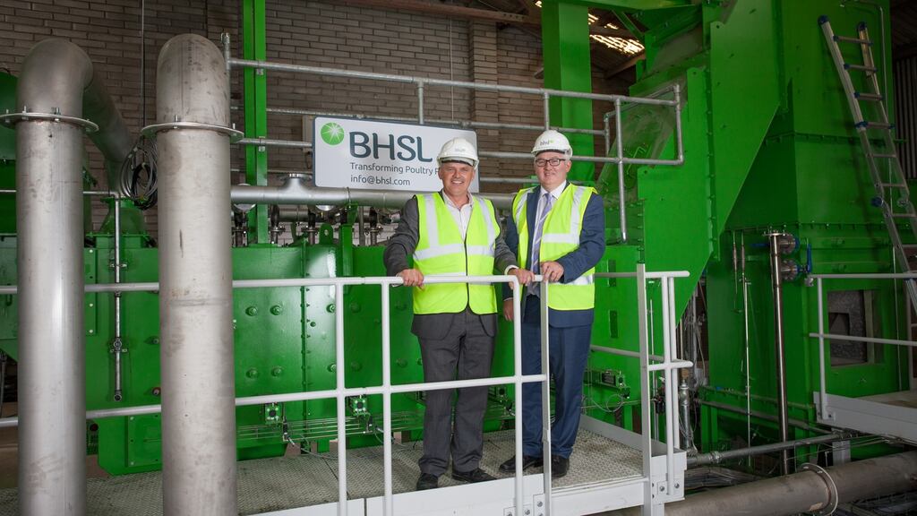 Jack and Declan O’Connor, founders of Biomass Heating Solutions Limited: The company says the potential size of the US market opportunity is more than $500 million