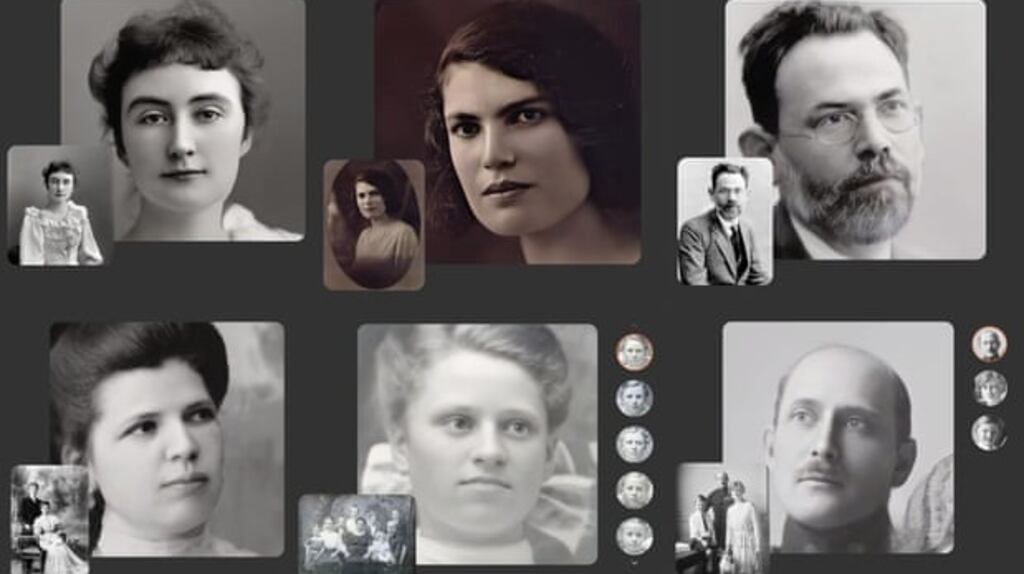 MyHeritage: ‘Some people love the Deep Nostalgia feature and consider it magical, while others find it creepy and dislike it.’ Photograph: MyHeritage.com