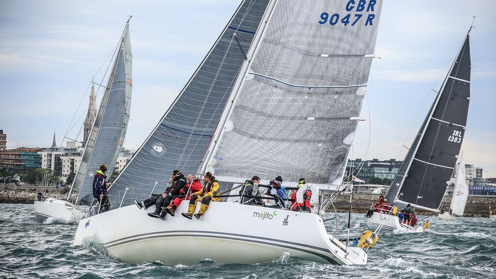Irish Sea Champion J109 Mojito (Vicky Cox and Peter Dunlop) from North Wales is one of the first entries into June’s 40th anniversary of the Round Ireland Race. Photo: David O’Brien