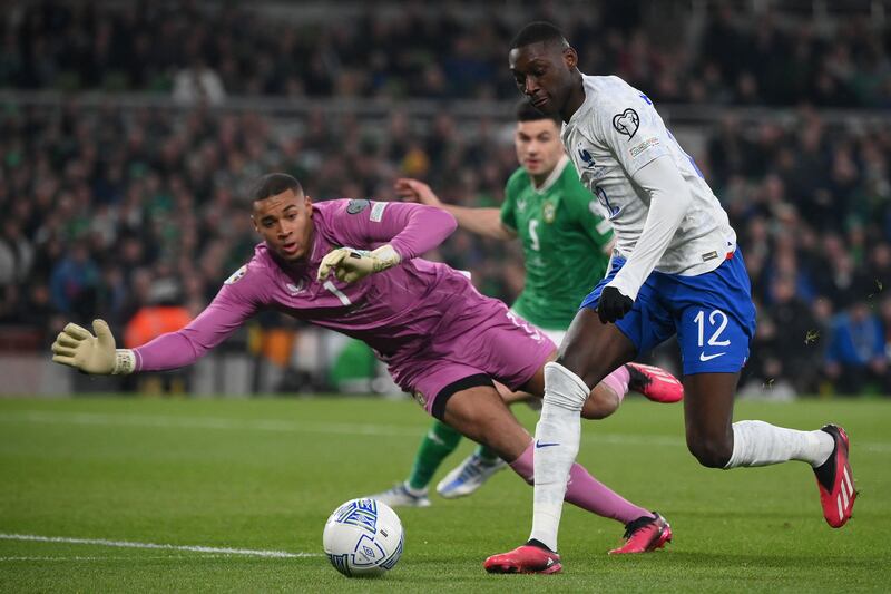 Shamrock Rovers enjoyed a seven-figure windfall when Southampton bought Gavin Bazunu from Manchester City in June 2022. Photograph: Franck Fife/AFP via Getty Images
