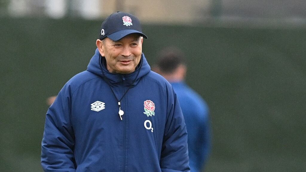Eddie Jones’ England team host Ireland this weekend. Photograph: Getty Images