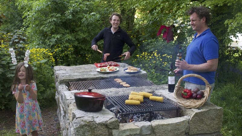 The Carpenters’ supersized communal barbecue.