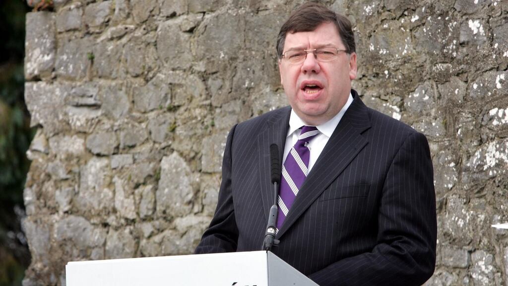 In a new book called “Hell at the Gates” former taoiseach Brian Cowen recalls: “The public debate was getting very personal and things were being said that I didn’t like being said.” Photograph: Eric Luke