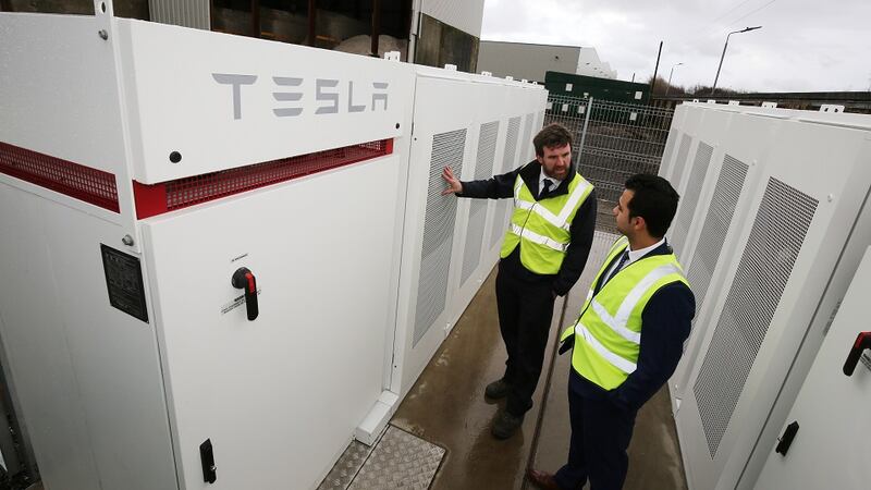 ESB designed, implemented and funded the solution which included a 2 megawatt Tesla battery