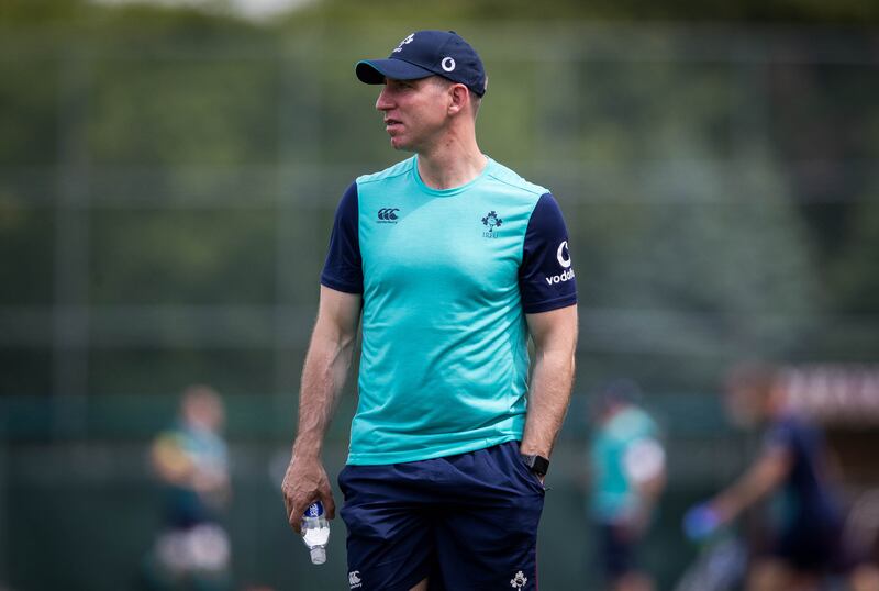 Enda McNulty: In O’Driscoll’s autobiography, he devotes four pages to his first meeting with McNulty. “Did I come away from the meeting thinking I’d made a breakthrough? Yes. Absolutely. Unreservedly,” says McNulty. Photograph: Ryan Byrne/Inpho