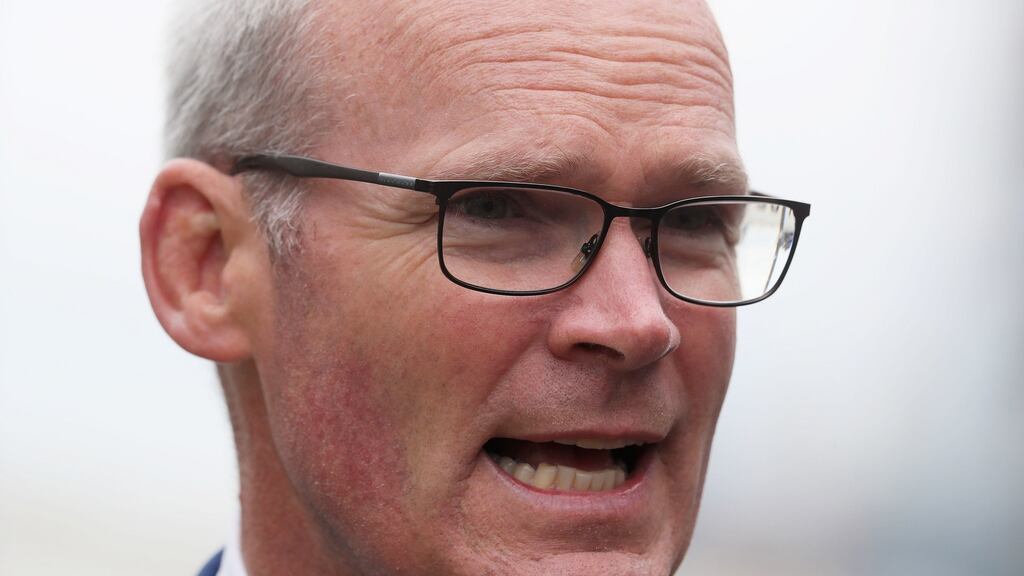 Minister for Foreign Affairs Simon Coveney: said he had deleted phone texts between himself, Mr Varadkar and Ms Zappone because his phone had been hacked. Photograph: Brian Lawless/PA Wire