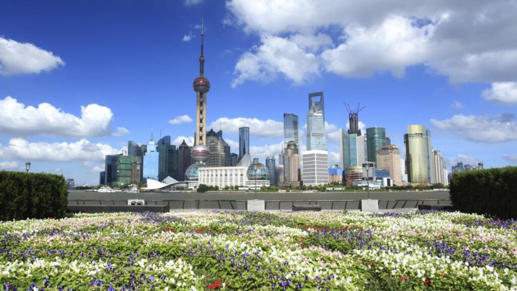 Shanghai skyline: the Chinese government’s plan is to make the transition to a better balanced and slower-growing economy smoothly