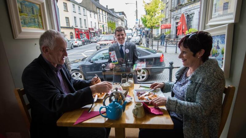 A candidate who has generated a lot of interest is Patrick McKee, Renua Ireland’s standard-bearer in its first electoral contest since being founded earlier this year. McKee, based in Kilkenny city and a former Fianna Fáil councillor, brought a lot of youthful energy and verve to his campaign. File photograph: Brenda Fitzsimons/The Irish Times