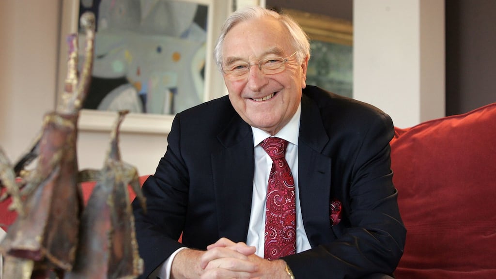 Radiator billionaire Martin Naughton: with his family, he has donated €25 million to a new institute at Trinity College Dublin. Photograph: Alan Betson