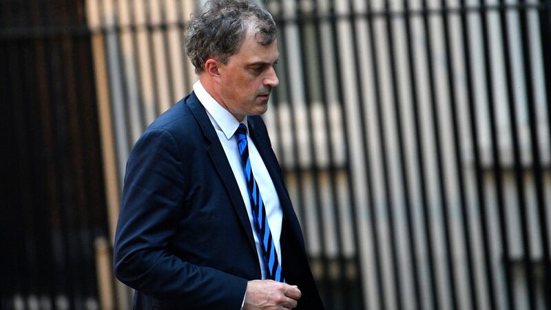 Former chief whip Julian Smith becomes Northern Ireland secretary. Photograph: Neil Hall/EPA