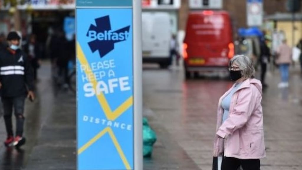 A recent image from Belfast city centre. Photograph: Charles McQuillan/Getty Images