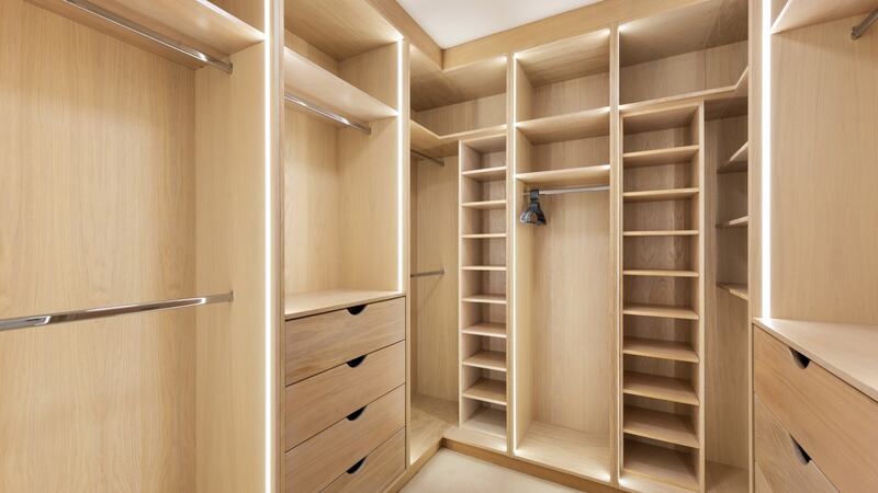 Walk-in wardrobe