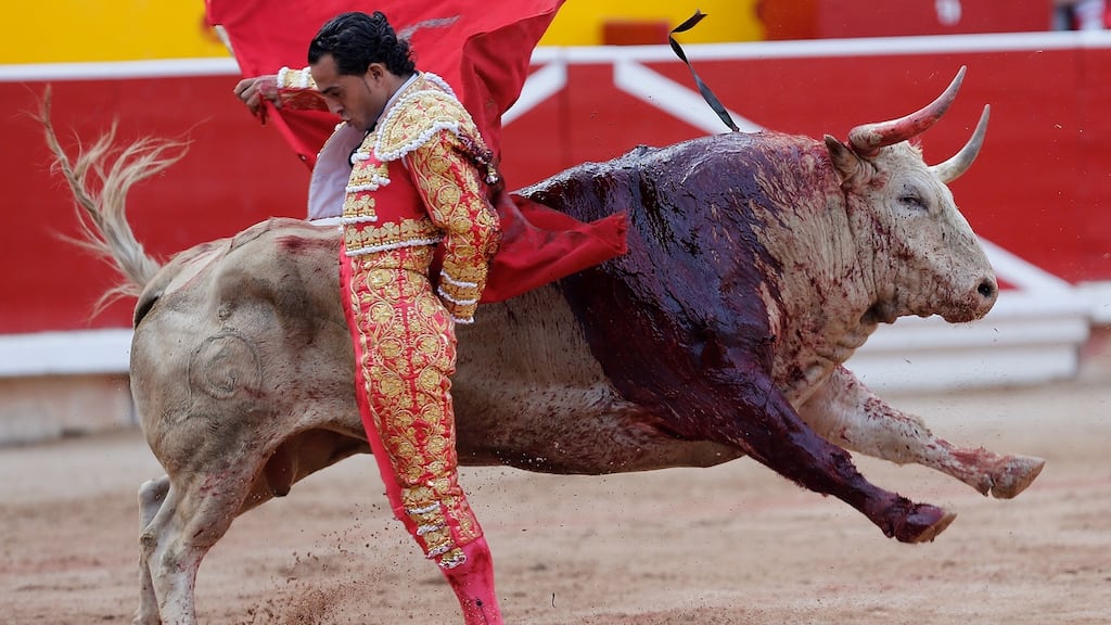 Iván Fandiño (36) died in hospital after being gored while bullfighting. Photograph: Pablo Blazquez Dominguez/Getty Images