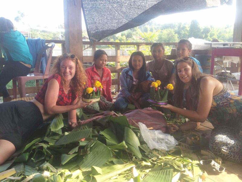 Danielle (left) travelled widely after graduating at age 21. 'In Nepal she was building schools; she volunteered in an orphanage in Calcutta,' says her sister Joleen. Photograph courtesy of family