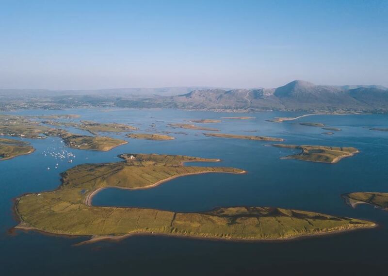 Have the run of your own private island in Co Mayo. Photograph: Collanmore Island Lodge