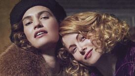 Remember the Dominic West-Lily James kiss shock? The show they were making is a shocker too