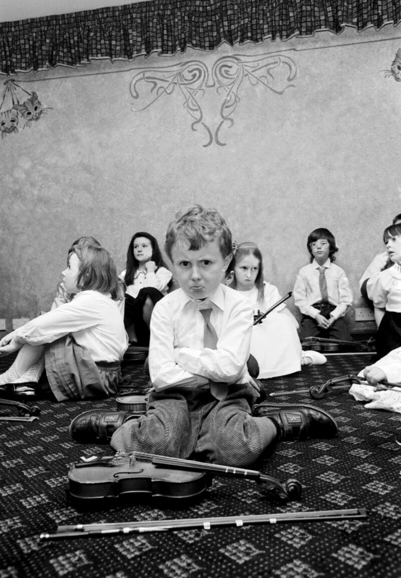 'Can’t play, won’t play… this image proved a great hit with the judges in the Press Photographers’ Association of Ireland (PPAI) awards when I entered it in 1992. It was a winner of the Individual Study and Humorous Award categories.' Photograph: Henry Wills