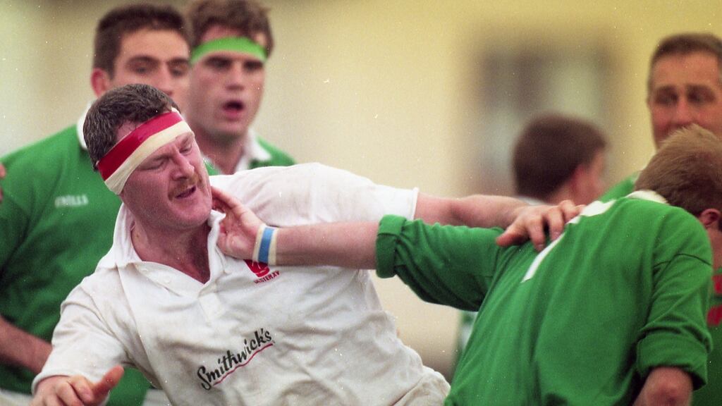 Davy Tweed playing for Ulster against Connacht. Photograph: Lorraine O’Sullivan/Inpho