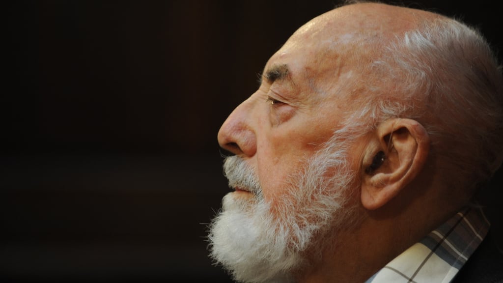 Thomas Kinsella. Photograph: Aidan Crawley