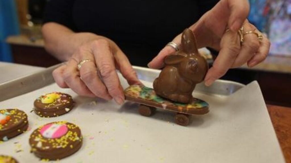 “Convert your kids to dark chocolate. Anything higher than 70 per cent cocoa solids contains more nutrients, less fat and less sugar than milk chocolate.” File photograph: Getty Images