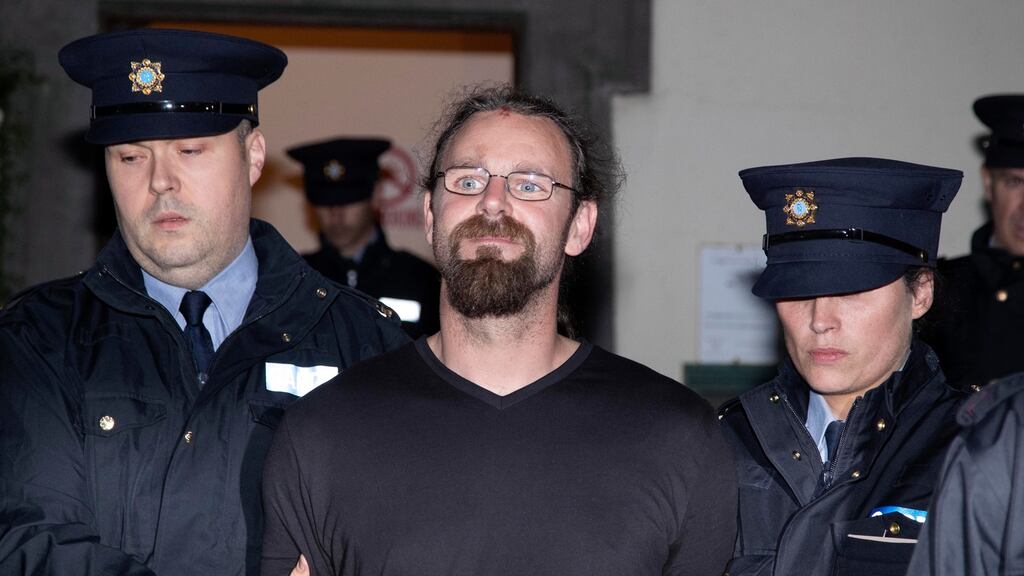 Stephen Silver at Castlerea District Court in June where he was charged with the murder of Det Garda Colm Horkan. File photograph: Colin Keegan/Collins Dublin