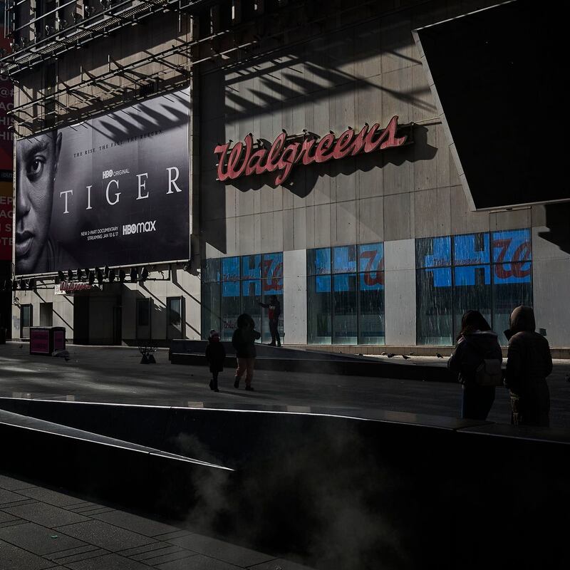 Some Walgreens pharmacies have not had the right vaccines that people need for second doses. Photograph: John Taggart/New York Times