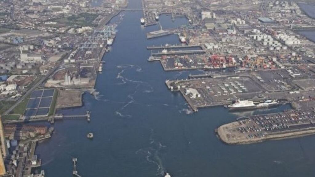 Dublin Port plans to convert the old Pumphouse in the docklands into a heritage centre capable of staging productions. Photograph: Dublin Port Company website