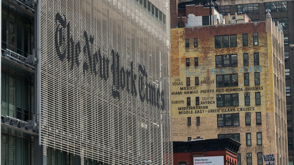 The word “gobshite” made its long-awaited debut in the New York Times this week. Photograph: Getty Images