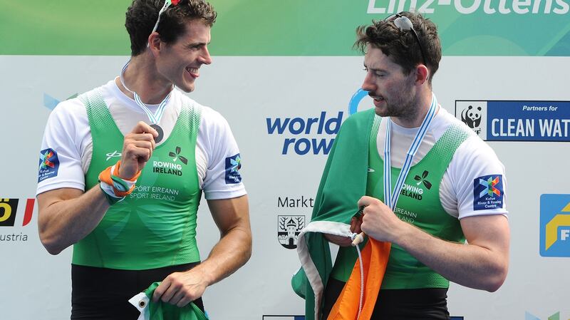 Philip Doyle (left): “We will need to take some time over the next few days and figure out how to move forward as a team.” Photograph:  Detlev Seyb/Inpho