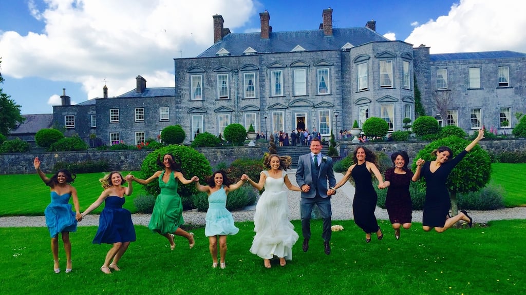 “We couldn’t have imagined having it anywhere else but Ireland” say the couple.