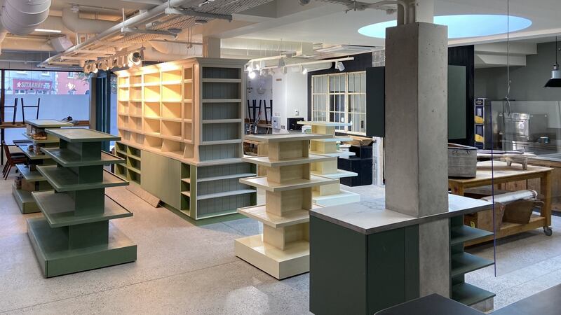 Firecastle, a cafe, bakery, grocery , cookery school and guesthouse due to open next month in Kildare town.