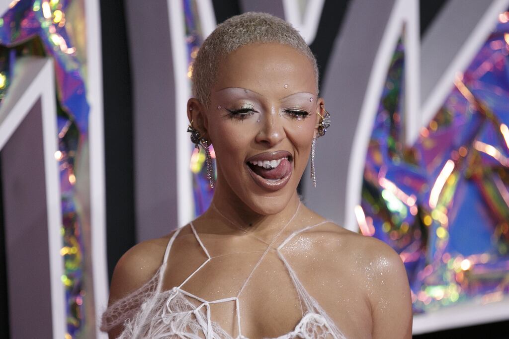 Doja Cat, who will headline the second day of this year's Longitude festival in Dublin's Marlay Park. Photograph: Sarah Yenesel/EPA