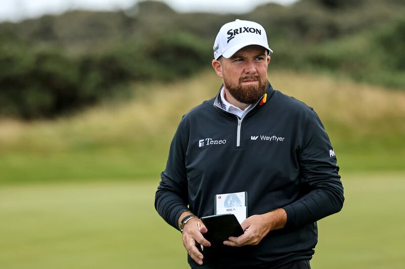 Shane Lowry at Royal County Down. Photograph: Ben Brady/Inpho