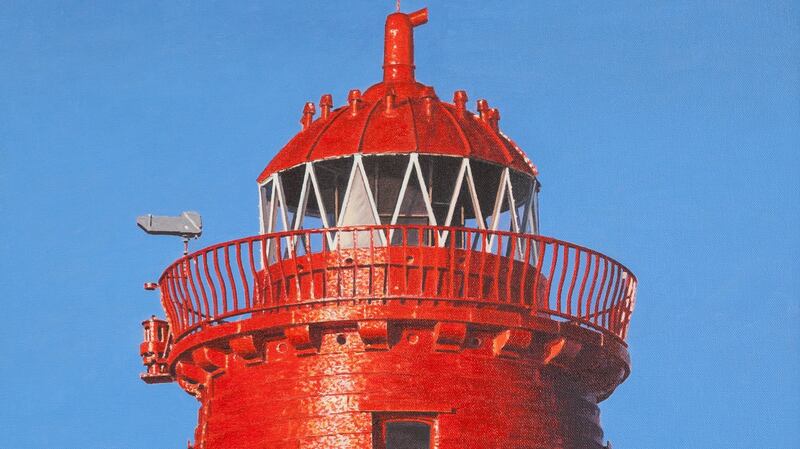 Detail ‘Poolbeg Light, Dublin’ by John Doherty