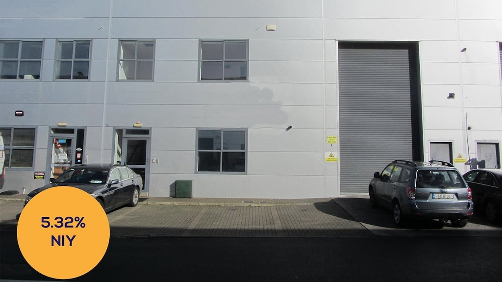 Unit 20 South City Business Centre comes for sale fully let until May 2025