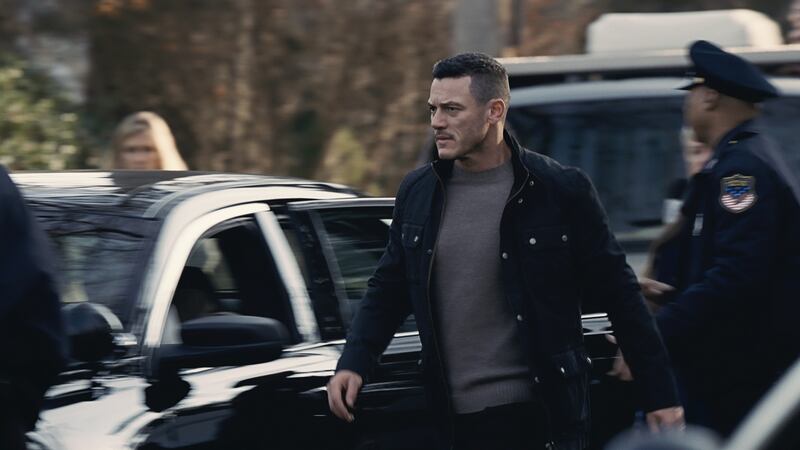 Tracked down: Luke Evans in ‘The Girl on the Train’. “I remember watching Emily Blunt on TV while I was in some two-bit show. Now I’ve done scenes with her.”