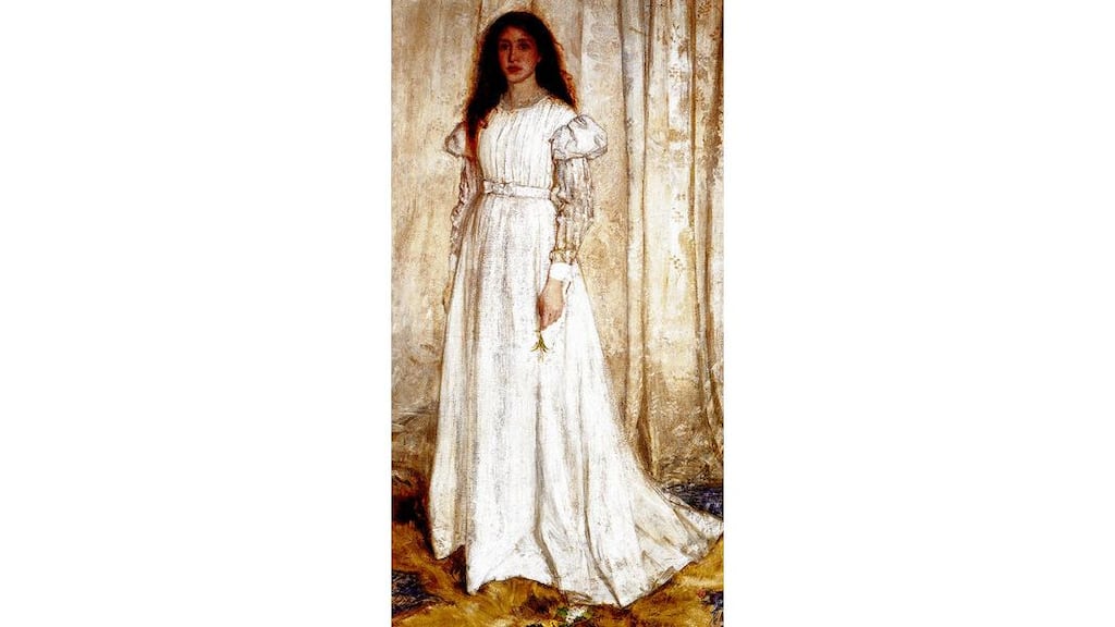 A portrait of Joanna Hiffernan by Whistler. photographs: getty images, reuters