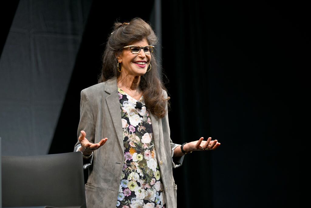 NEW YORK, NEW YORK - SEPTEMBER 22: Shoshana Zuboff speaks onstage during Unfinished Live at The Shed on September 22, 2022 in New York City. (Photo by Roy Rochlin/Getty Images for Unfinished Live)