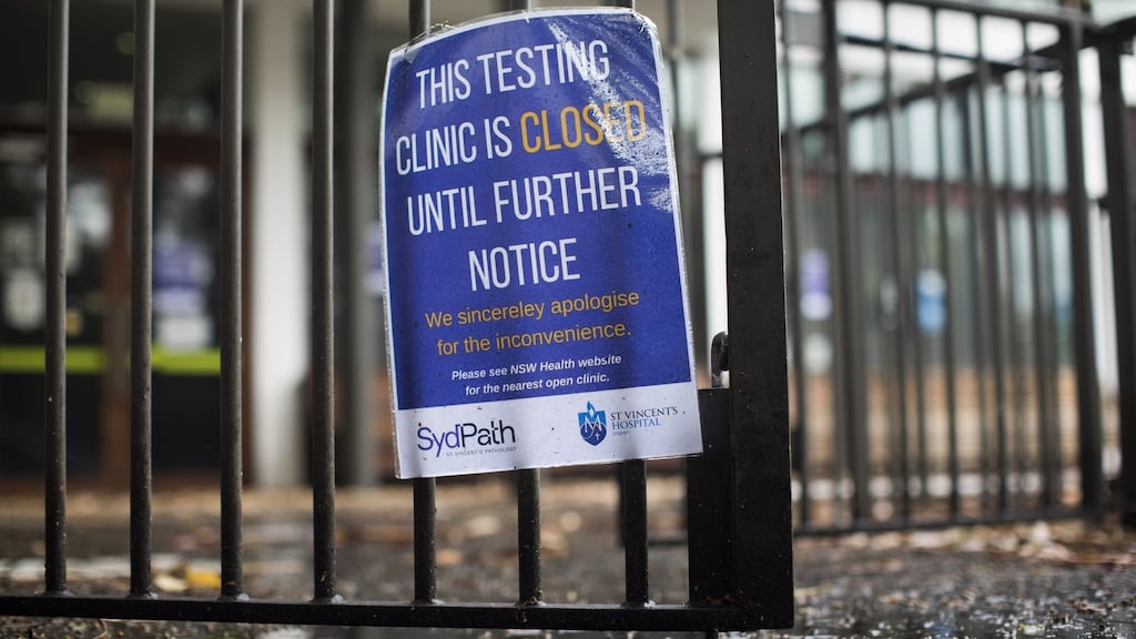 Hospitalisations due to coronavirus in have reached the highest level since mid-October, as a surge in omicron cases throughout most of the nation pressures the health system. Photographer: Brent Lewin/Bloomberg