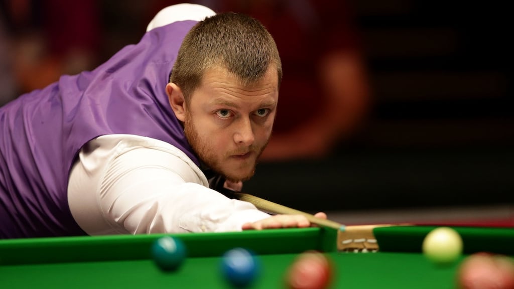 Mark Allen will be hoping to follow in the footsteps of US Masters winner Danny Willett at the snooker World Championships. Photograph: PA