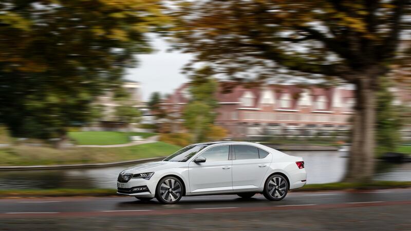 The Superb is comfortable, quiet, and rides with a fluid compliance