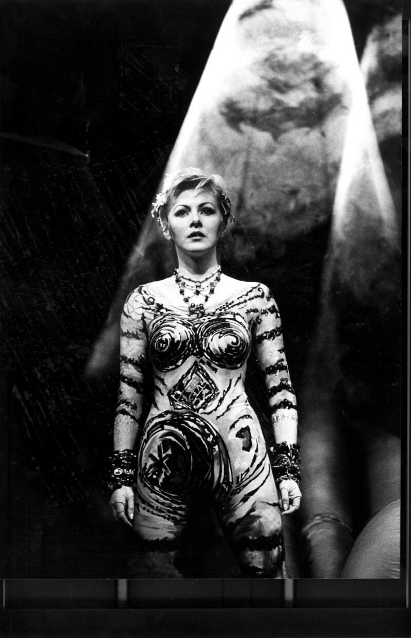 Flo McSweeney as Titania in a Gate Theatre production of A Midsummer Night’s Dream. Photograph: Tom Lawlor