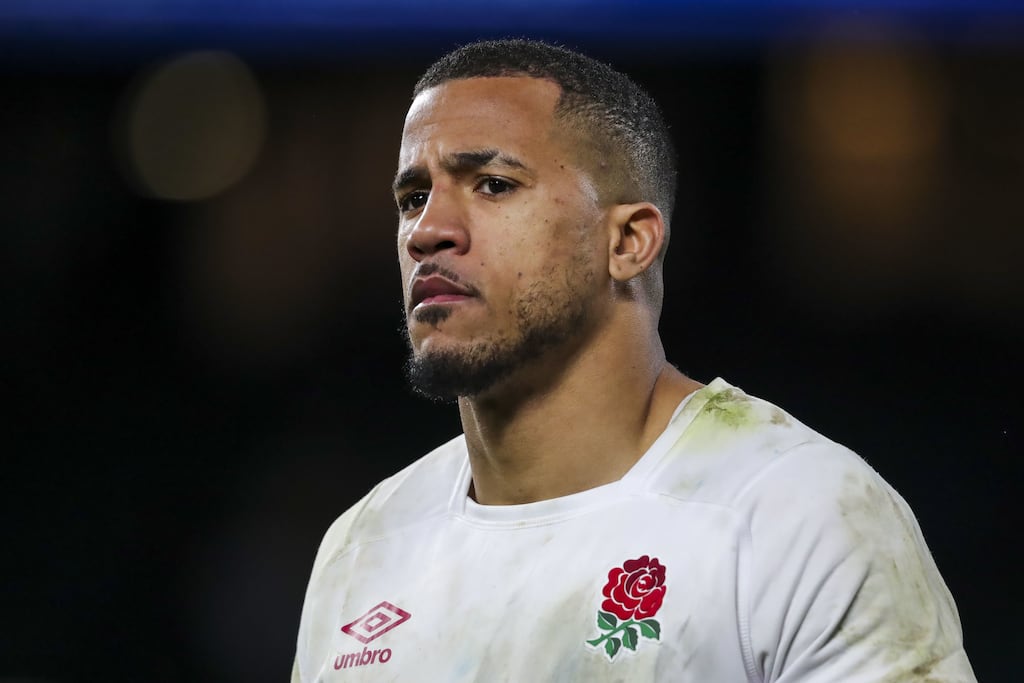 England's Anthony Watson who has been ruled out of the World Cup by a calf injury, head coach Steve Borthwick has announced. Photograph: Ben Whitley/PA Wire