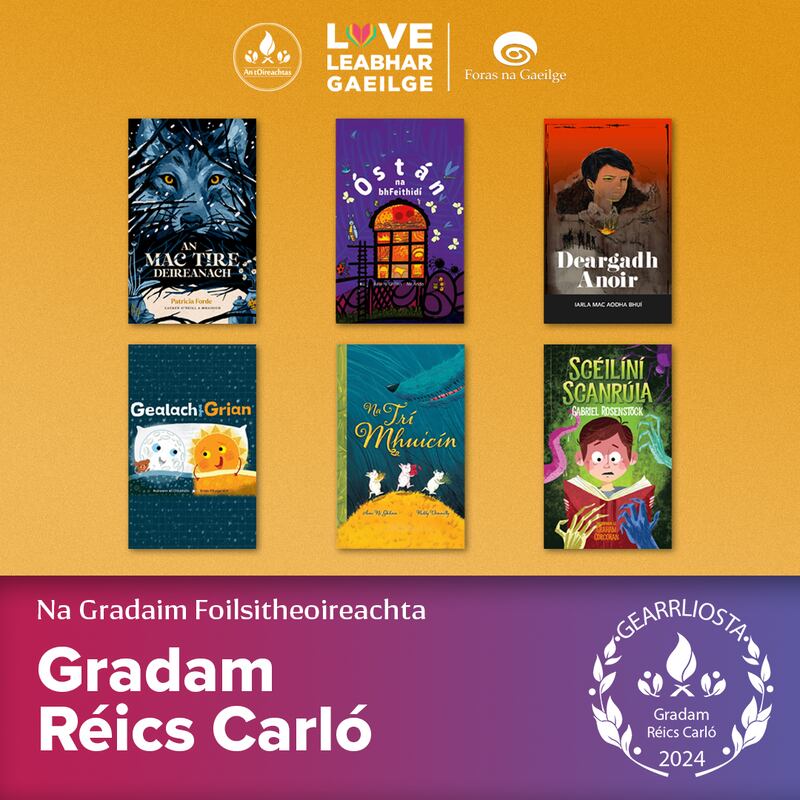 Irish-language book awards shortlist