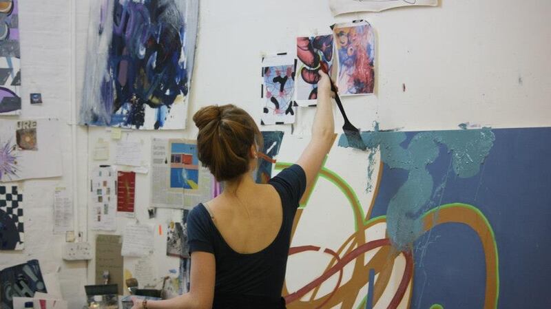 ‘I now have a studio in London. It’s my creative space in a massive, cosmopolitan city, a place that has changed the course of my career as a painter.’