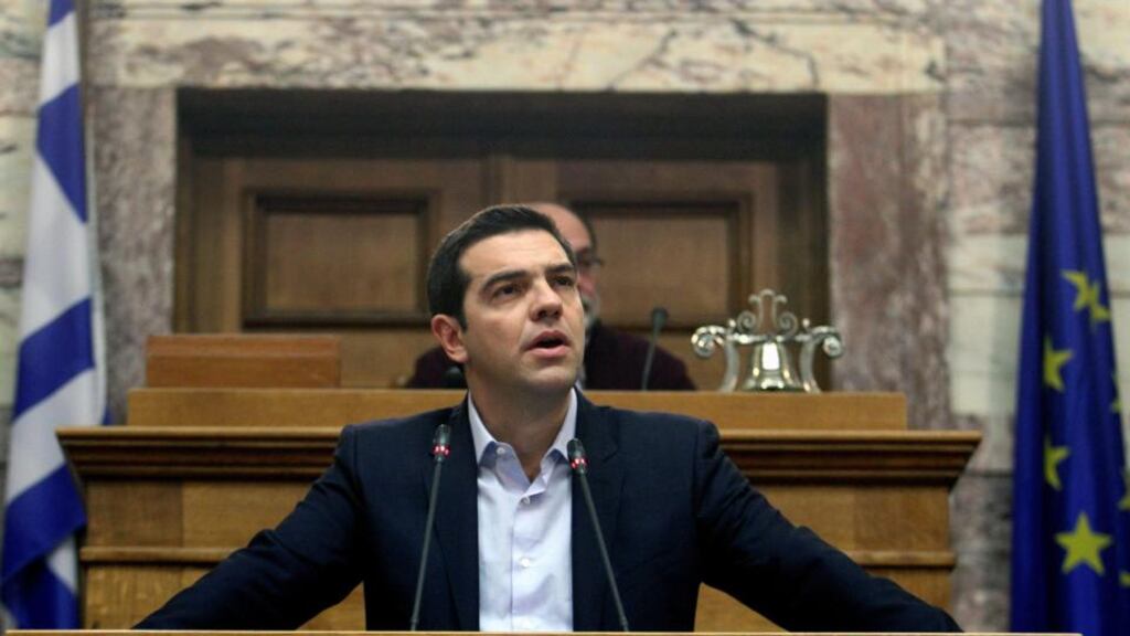 Greek prime minister Alexis Tsipras: the potential breakthrough – still to be endorsed by euro zone finance ministers – follows days of acrimony between the Greek government and its European creditors. Photograph: Alexandros Vlachos/EPA