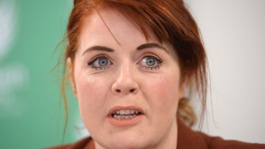 Green whip Neasa Hourigan was adamant that the party decision was final. File photograph: Dara Mac Dónaill