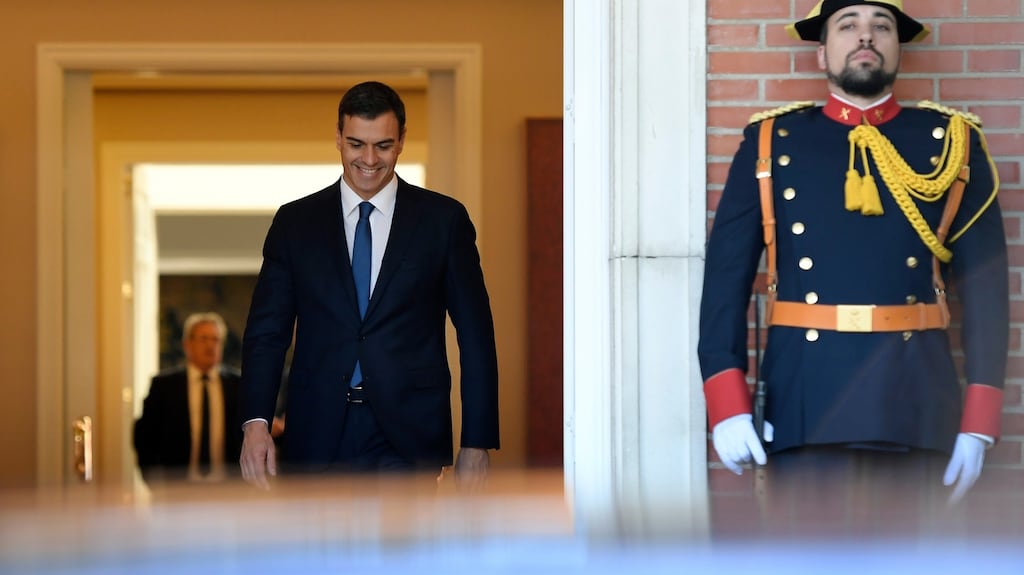 Spanish prime minister Pedro Sánchez: he has been accused of being a “Frankenstein”, created by “separatist and communist hordes”. Photograph: Getty Images