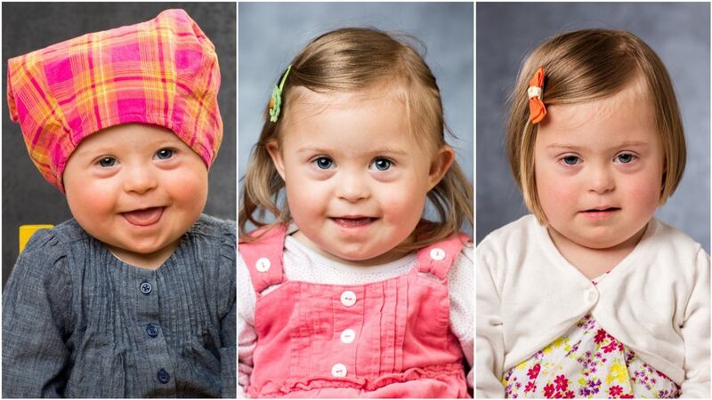 Nina photographed in 2016, ’17 and ’18. Nina has a younger sister, Ella (1).