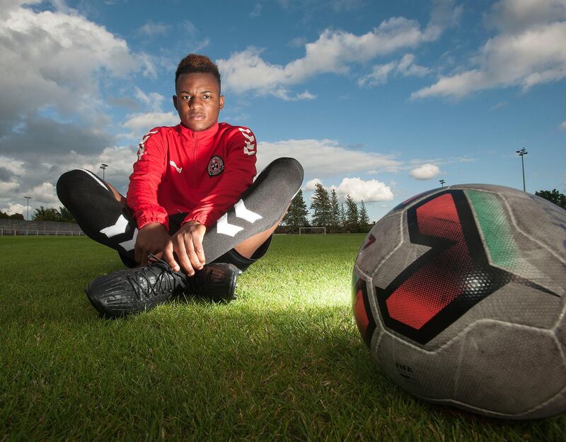 Lido Lotefa at the Oscar Traynor Centre in Coolock, Dublin. Photograph: Dave Meehan